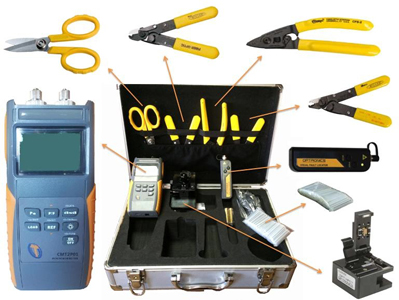 Imagen Kits CMATIC para limpieza y conectorización de fibra óptica.